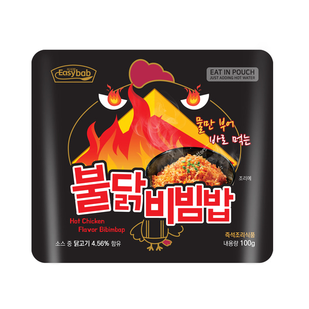 참미 휴대용 즉석 불닭 비빔밥 100g
